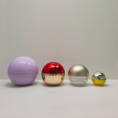 5g 25g 50g 80g Empty UV Shell Round Shape PP PS Plastic Harmless Cream Jar