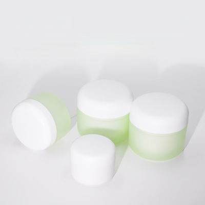 Matt Surface Eco Friendly 50g 100g 200g Round Shape PP Plastic Cream Jar