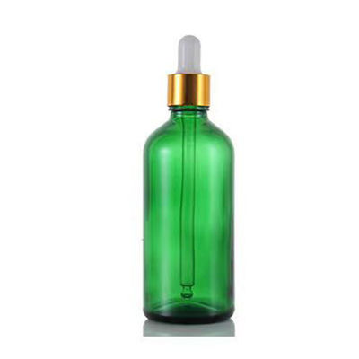 Green Color 5ml 10ml 15ml 20ml 30ml Glass Essential Oil Bottle Used for Skincare Package