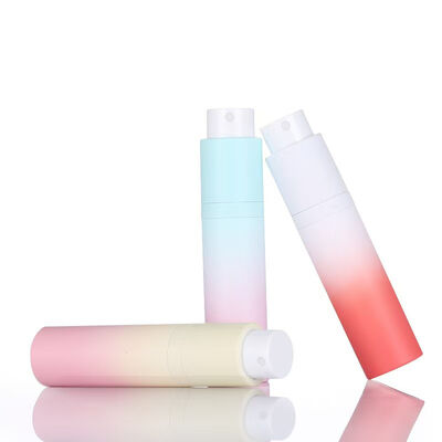 10ml 15ml 20ml Στρογγυλή αντλία ψεκασμού μπουκάλια πλαστικού μπουκάλια αρώματος μακιγιάζ μπουκάλια αρώματος μικρά μπουκάλια