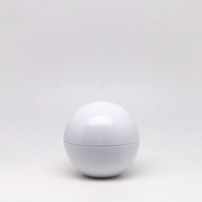 Πλαστικό βάζο κρέμας σφαιρικού σχήματος με 5g 25g 50g 80g Αποδοχή διαφορετικών εκτυπώσεων έργων τέχνης που χρησιμοποιούνται για συσκευασία περιποίησης δέρματος