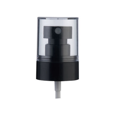 Ψεκαστήρας πλαστικός 24mm Half Cover Λευκός Mist με διαφανές καπάκι Μεγάλο καπάκι για εφαρμογή υγρών