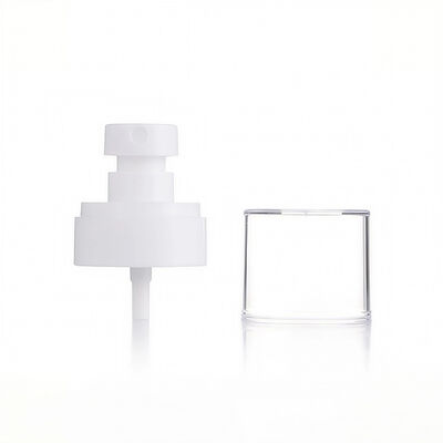 Ψεκαστήρας πλαστικός 24mm Half Cover Λευκός Mist με διαφανές καπάκι Μεγάλο καπάκι για εφαρμογή υγρών