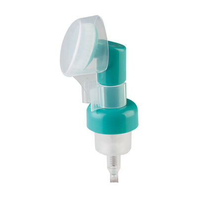 42mm Mousse Foam Pump Dispenser Facial Soap Plastic Silicone Brush Pump Spray Bottle PP Plastic Cleanser