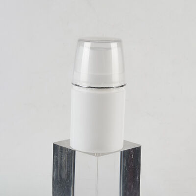 Ειδικός σχεδιασμός κεφαλής αντλίας πρεσαρίσματος PP Airless Dispenser Bottle με επιλογές πολλαπλών χωρητικοτήτων 30ml 50ml 75ml 100ml 150ml και αποδοχή χρωμάτων Over Cap Silk Printing και Matte Spray