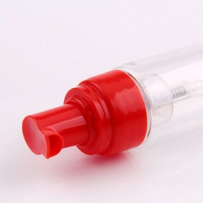 Αντλία διανομής πλαστικού αφρού καλλυντικών 42mm με καπάκι για φιάλες περιποίησης δέρματος, καθαρισμού προσώπου, φιλική προς το περιβάλλον αντλία αφρού, διανομέας σαπουνιού αφρού