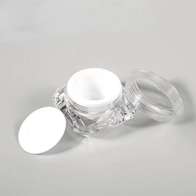 3g 5g Μικρή χωρητικότητα Πολυχρωματικό PS πλαστικό βάζο κρέμας δέρματος ορό οφθαλμού κρέμας δείγμα δοχείο