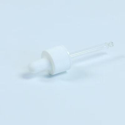 Εφαρμογή φροντίδας του δέρματος Σιλικόνιο αιθέρια έλαια σταγονιδιακό καπάκι με γυάλινο σωλήνα 18mm 20mm