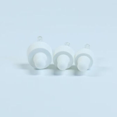 Εφαρμογή φροντίδας του δέρματος Σιλικόνιο αιθέρια έλαια σταγονιδιακό καπάκι με γυάλινο σωλήνα 18mm 20mm