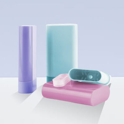 Αποδέχομαι χρωματική εκτύπωση μετάξις κάτω γεμίζοντας 20g αποσμητικό μπαλσάμι μπουκάλι Stick για καλλυντικά συσκευασία