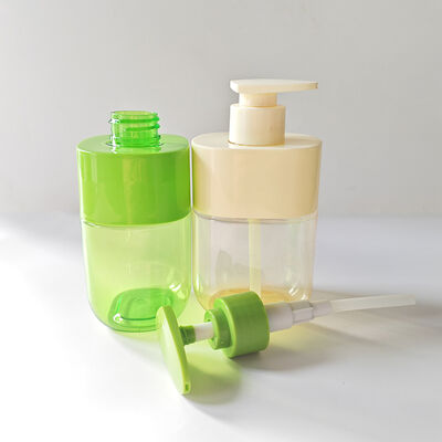 Πρωταθλήτρια 300 ml πλατφόρμα αντλία λοσιόν μπουκάλι Custom χρώμα ώμο μανίκι διαφανές σώμα πολυτελή συσκευασία φροντίδας του δέρματος
