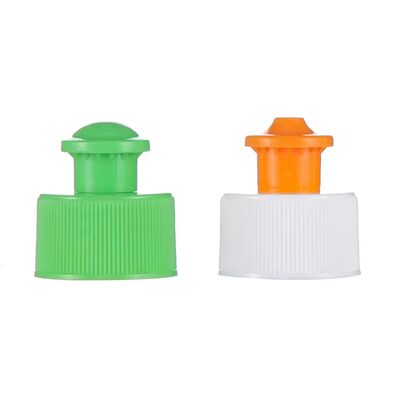 20mm 24mm 28mm πλαστικά καπάκια μπουκαλιών για χρήση με πλαστικά καπάκια που τραβιούνται έξω, πλαστικό καπάκι με ακροφύσιο, καπάκι μπουκαλιού