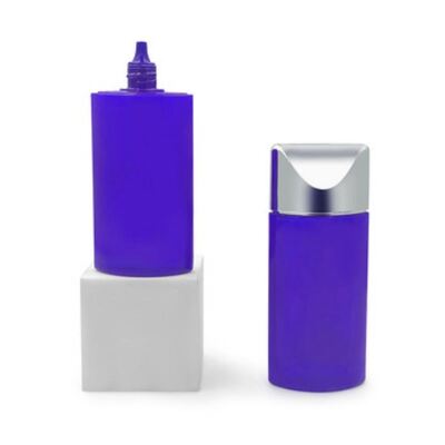 50ml αντηλιακή λοσιόν μπουκάλι ασημένιο καπάκι οβάλ πλαστικό δοχείο καλλυντικών Foundation BB Cream Skincare