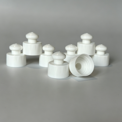 28mm Push Pull Πλαστικό αθλητικό καπάκι για καπάκια διανομής φιαλών για πλαστικό βιδωτό καπάκι φιαλών