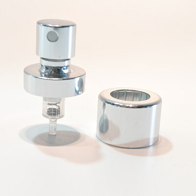 15mm Crimp-on Αλουμινίου Fine Mist Sprayer αντλία 0.15cc έξοδος αρώματα Spray πύραυλο για καλλυντικά μπουκάλι