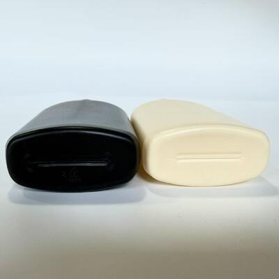 28mm 200ml HDPE 33g Ματ μαύρο/μπεζ άδειο πλαστικό μπουκάλι για σαμπουάν λοσιόν καλλυντική συσκευασία