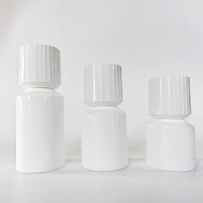 Λευκό φιαλίδιο αντλίας κενού PP 30ml 50ml 80ml 100ml Κενό επαναγεμήσιμο δοχείο καλλυντικής λοσιόν φορητό φιαλίδιο φροντίδας δέρματος ορό ενυδάτωσης κενό για συσκευασία ομορφιάς
