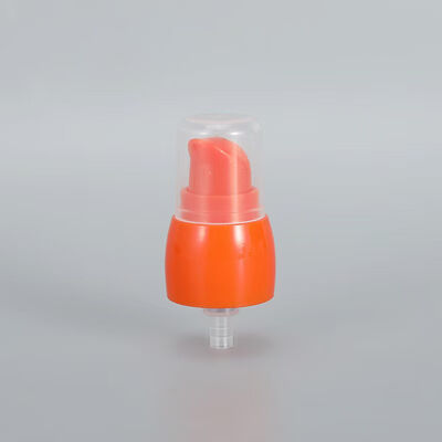Bird Mouth Shape 18/410 20/410 Plastic Cream Pump with Half-Cover PP Cap Support Colors Making