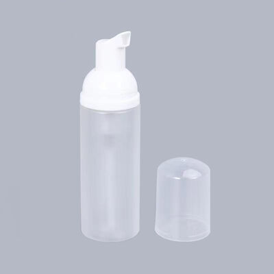 50 ml Μαύρο σύνολο φιαλών με αντλία αφρού 32 mm Διανεμητής σαπουνιού αφρού για πλύσιμο σώματος και καθαριστικό προσώπου