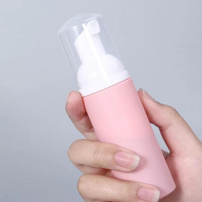 50 ml Μαύρο σύνολο φιαλών με αντλία αφρού 32 mm Διανεμητής σαπουνιού αφρού για πλύσιμο σώματος και καθαριστικό προσώπου