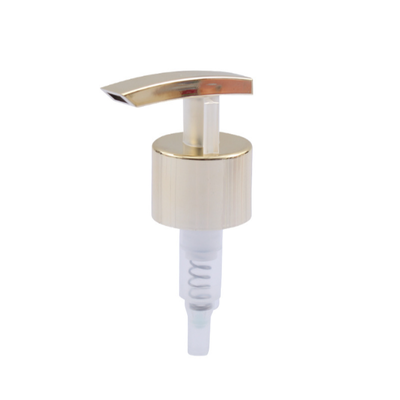 Silver and Golden Cosmetic 24/410 28/410 Lotion Pump Spill-Proof Shampoo Dispenser Pump With Safety Lock for Cosmetic Bottles
