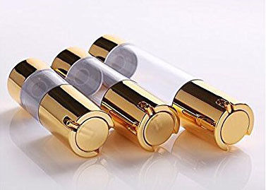 15 ml 30 ml 50 ml πλαστική αντλία χωρίς αέρα κενό καλλυντικό μπουκάλι στεγανό με ελεγχόμενη διάθεση κρέμας λοσιόν συσκευασία