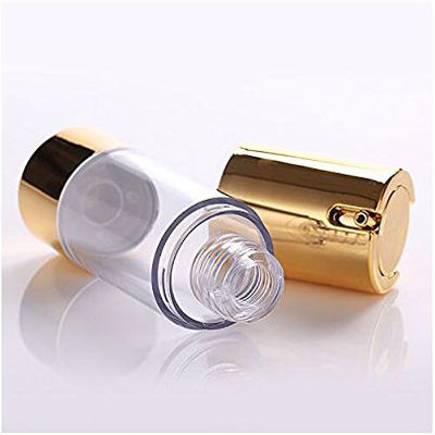15 ml 30 ml 50 ml πλαστική αντλία χωρίς αέρα κενό καλλυντικό μπουκάλι στεγανό με ελεγχόμενη διάθεση κρέμας λοσιόν συσκευασία