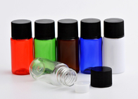 Μικρά πλαστικά εμπορευματοκιβώτια μπουκαλιών της PET PP, 10ml γύρω από τα πλαστικά μπουκάλια με τα καπάκια