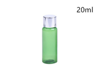Φορητό σαφές πλαστικό καλλυντικό μπουκάλι 20ml αργιλίου ΚΑΠ εμπορευματοκιβωτίων με τα καπάκια