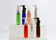 Διαφανή πλαστικά καλλυντικά μπουκάλια 20ml 50ml 80ml 100ml της Pet σώματος με την αντλία