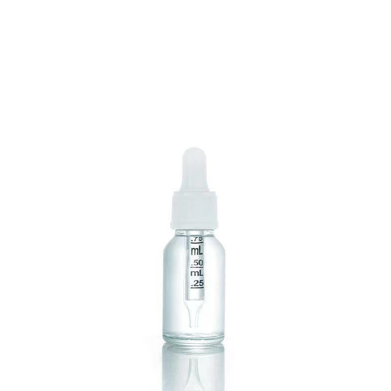 18mm πλαστικό μπουκάλι σταγονίδια και 10ml λάδι κεχριμπαρά γυάλινο μπουκάλι αιθέρια λάδι για ταξίδια ή στο σπίτι