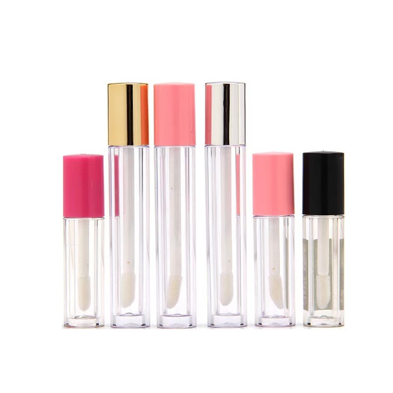 5 ml χωρητικότητας δοχείο λαμπτήρα χειλιών με πλαστικό κλείδωμα σωλήνα για μαρμελάδα χειλιών και άδειο σωλήνα για κραγιόν στόματος