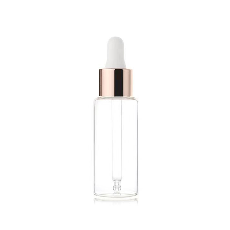 Άδειο γυάλινο μπουκάλι αιθέριου ελαίου 5ml 10ml 15ml 20ml 30ml 50ml 100ml διαφανές