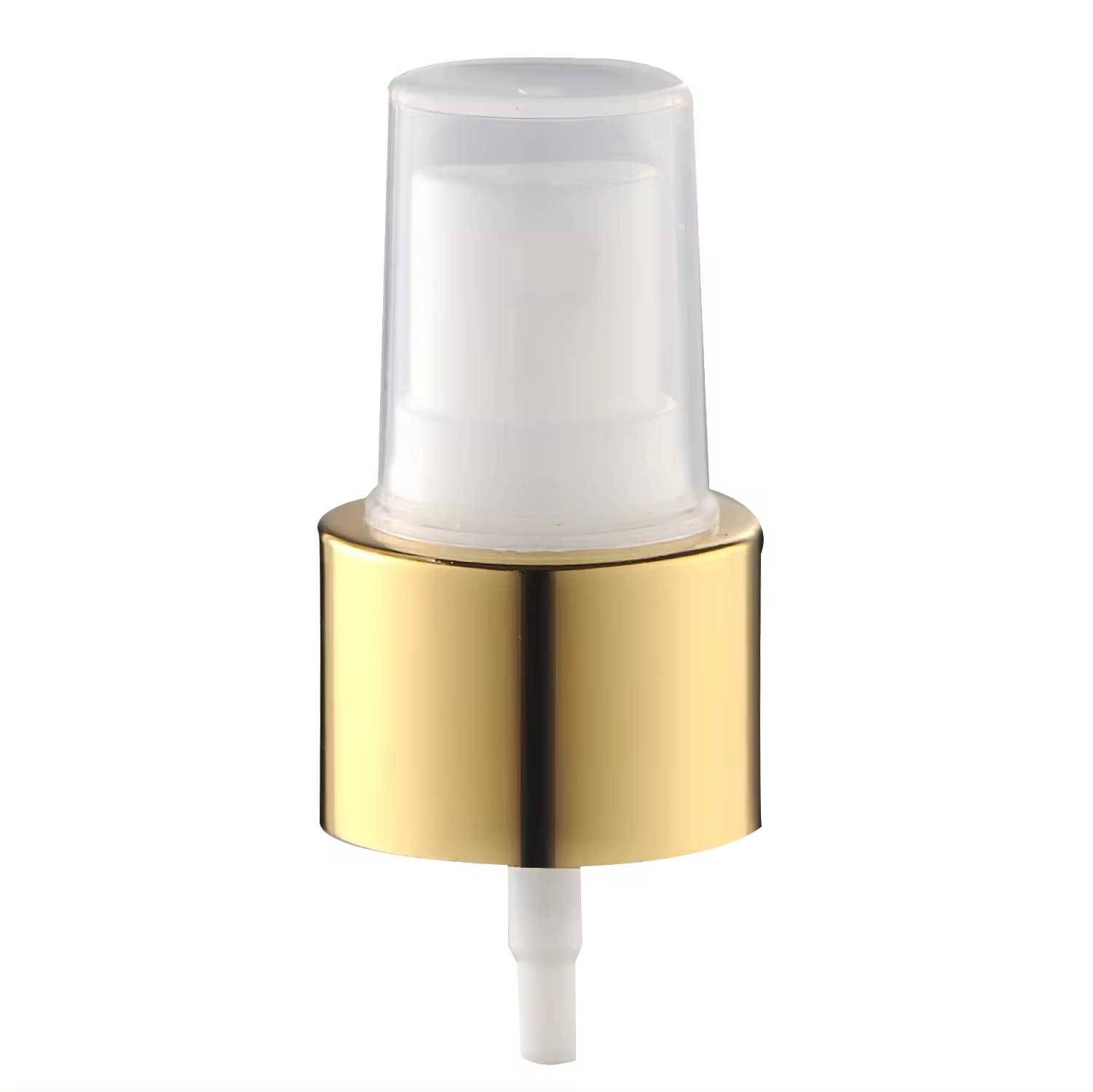 18mm 20mm Πολυτελές Χρυσό Μεταλλικό Αλουμίνιο Ανοδιωμένο Ψεκαστήρα Λεπτής Ομίχλης με Μισό ή Πλήρες Καπάκι