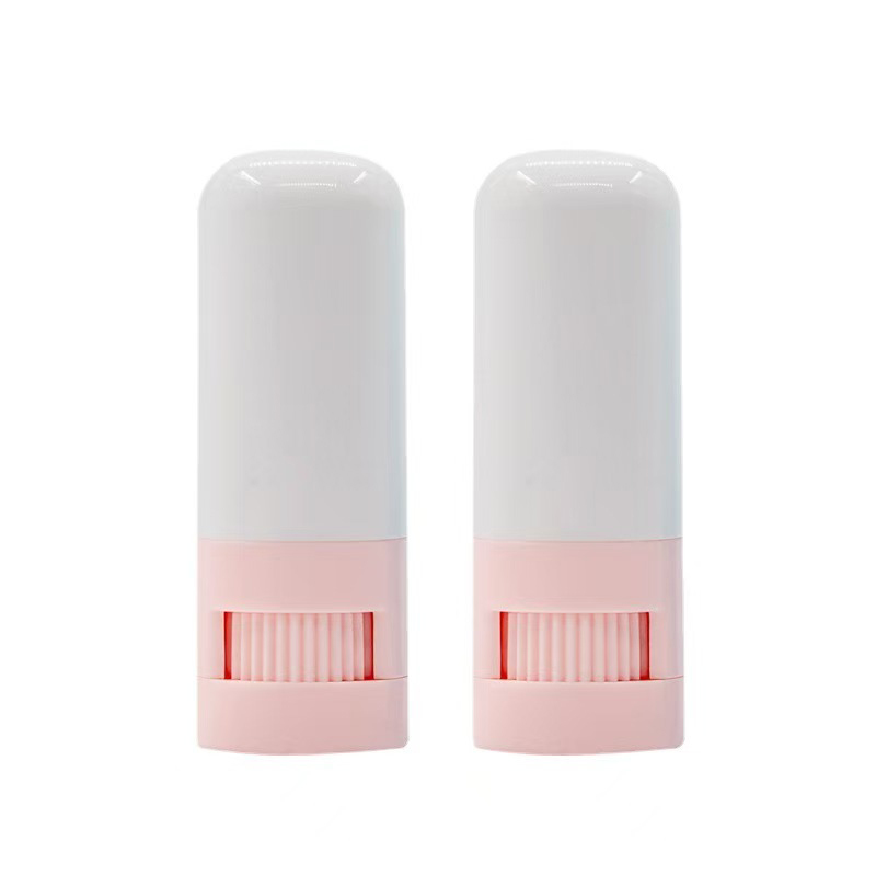 Προσαρμοσμένο 10g κενό μπουκάλι Blush Stick Deodorant Balsam Stick Top Rotation Κοσμητικό πλαστικό δοχείο συσκευασίας επαναχρησιμοποιήσιμο