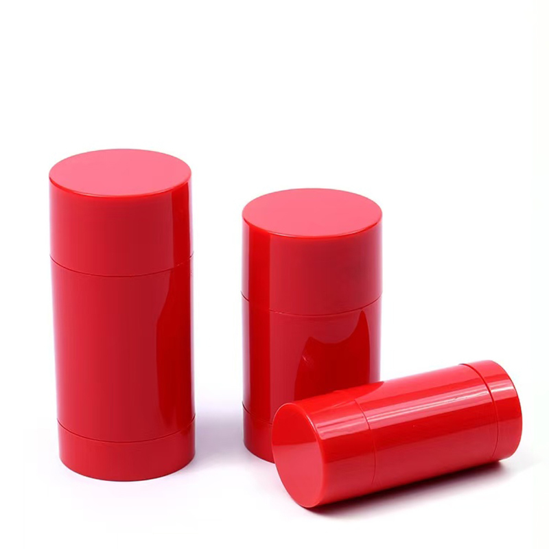 Φωτεινό χρώμα 15g 30g 50g 75g 100g AS πλαστικό δοχείο μυρωδιού σώματος κενό αποσμητικό μαλαμπό