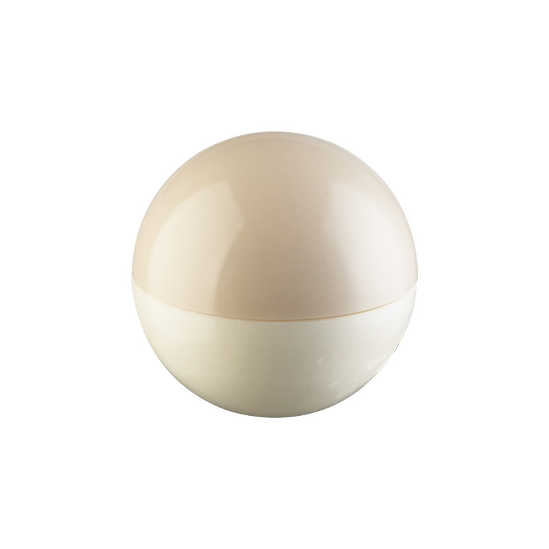 5g/25g/50g/80g Double Layers Round Ball-Shaped Plastic Cream Jar Skincare and Beauty Products