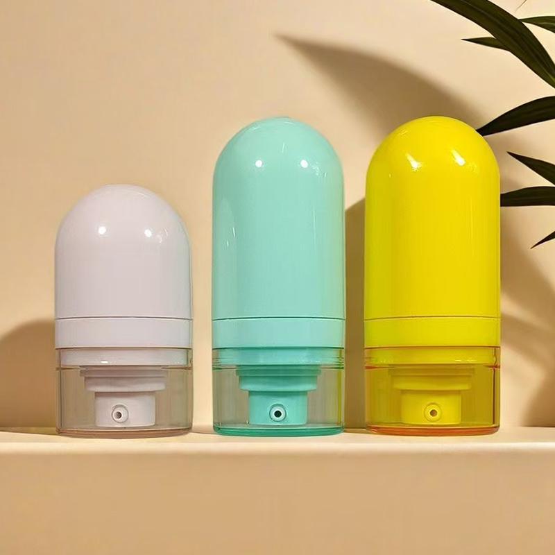 15 ml 30 ml 50 ml πλαστική συσκευασία καλλυντικών ABS Luxury Concealer Foundation Λοσιόν Ανεμογενής φιάλη αντλίας με καθαρό καπάκι αφρό ψεκαστήρας Κρέμα Πύραυλος κεφαλής ανάποδα κενό πίεση