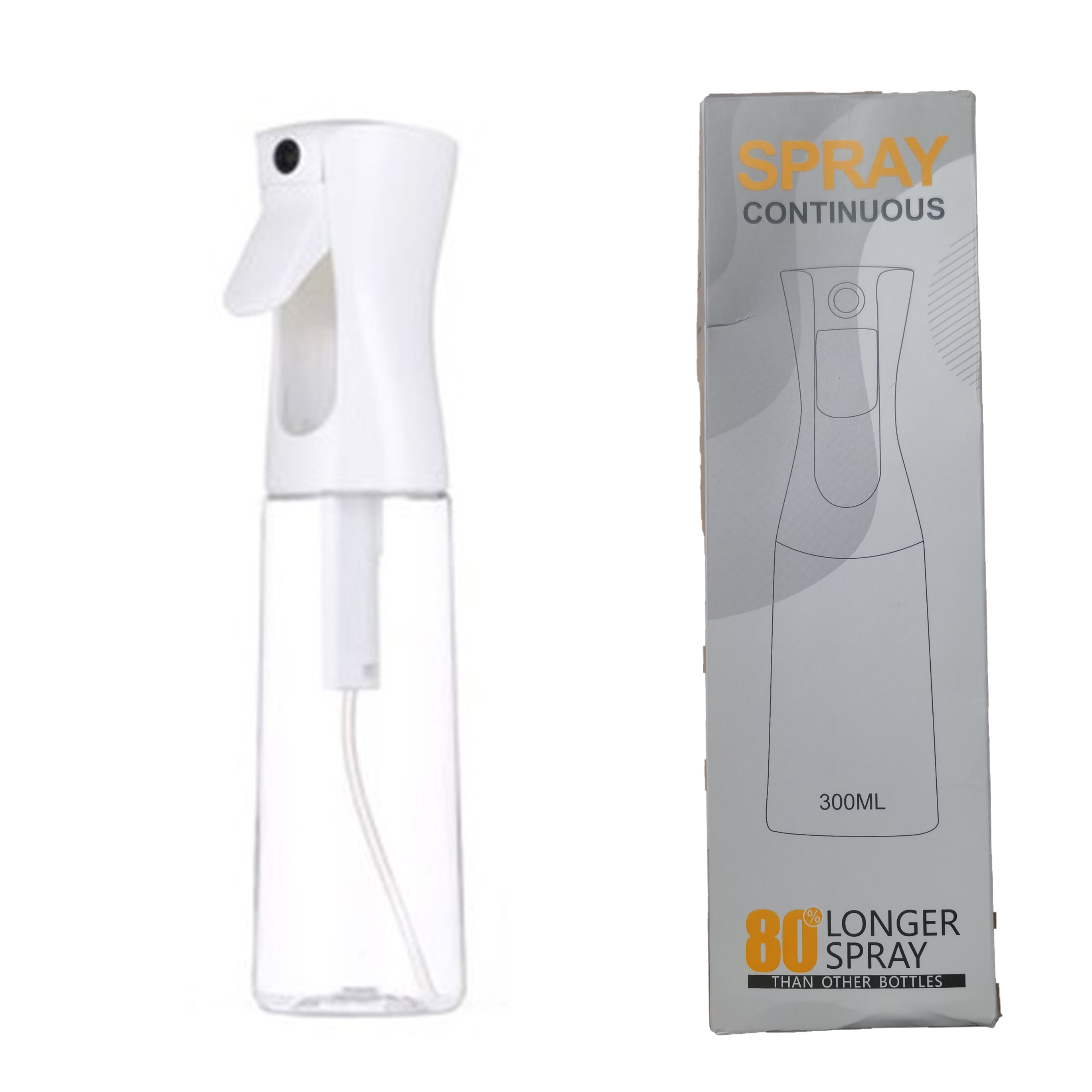 200ml 300ml 500ml Συνεχές Ψεκαστικό Λεπτής Ομίχλης Οποιουδήποτε Χρώματος Φιάλη Ψεκασμού PET Συνεχές Ψεκαστικό για Χτένισμα