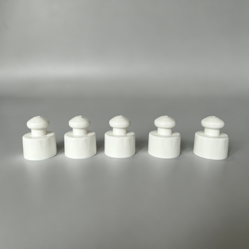 28mm Push Pull Πλαστικό αθλητικό καπάκι για καπάκια διανομής φιαλών για πλαστικό βιδωτό καπάκι φιαλών