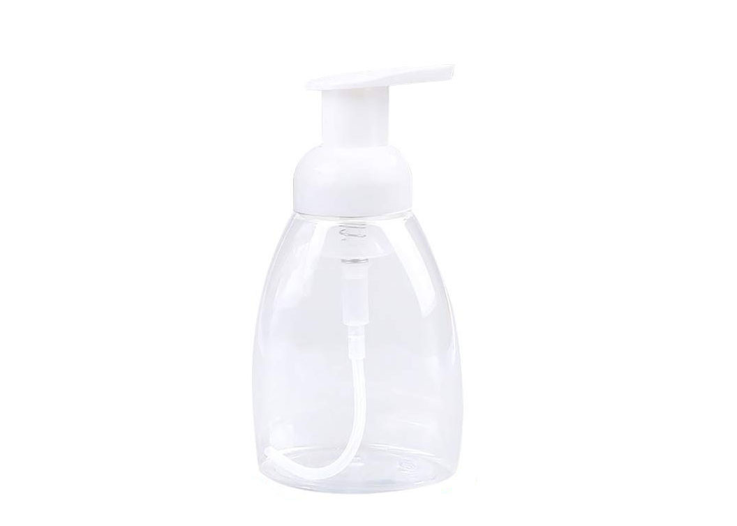 Καθημερινό χρήσης πλαστικό καλλυντικό μπουκαλιών άσπρο μπουκάλι σαπουνιών αντλιών αφρίζοντας