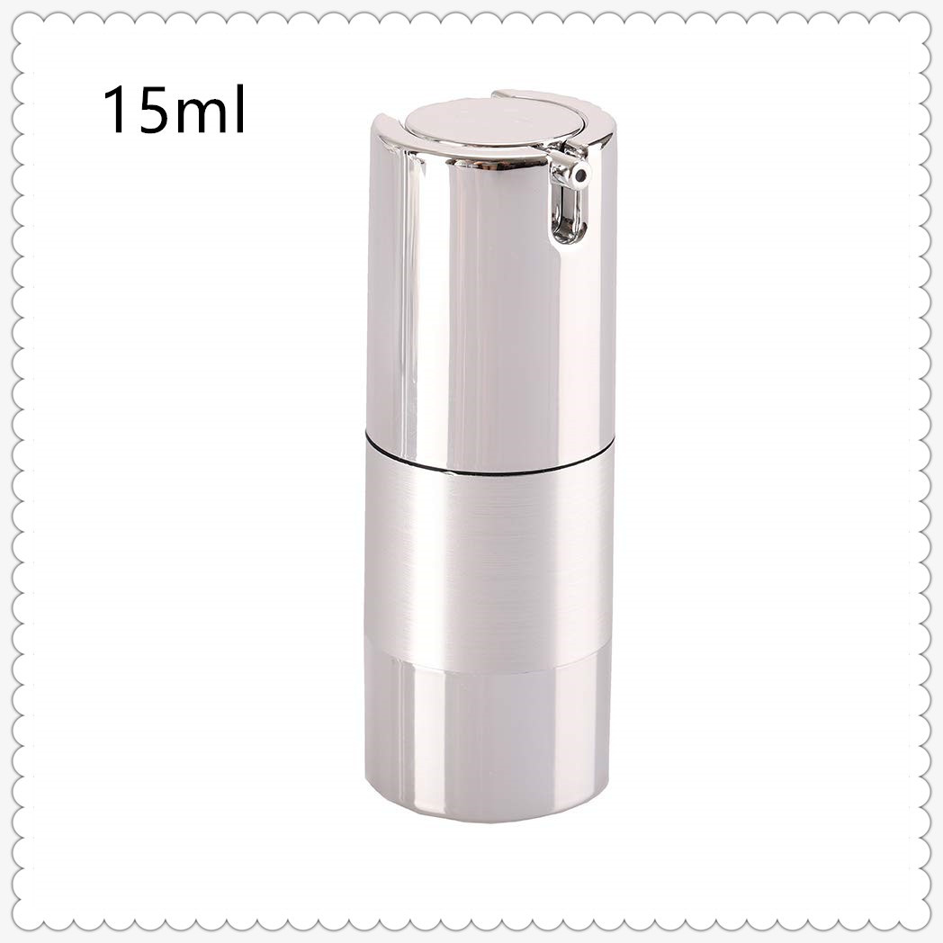 Προσαρμοσμένο 15ml 30ml 50ml πλαστικό αέρος αντλία κενό καλλυντικό μπουκάλι στεγανό ελεγχόμενο διανομή κρέμα λοσιόν συσκευασία