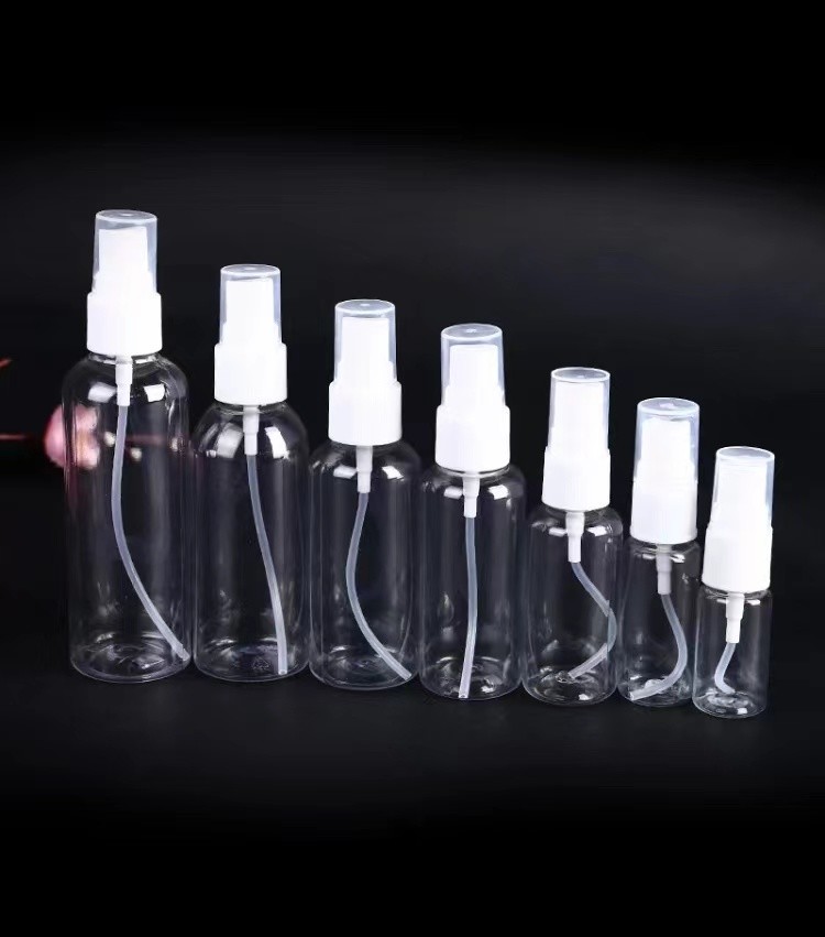 Καλλυντική συσκευασία μπουκαλιών ψεκασμού αντλιών ταξιδιού της PET πλαστική