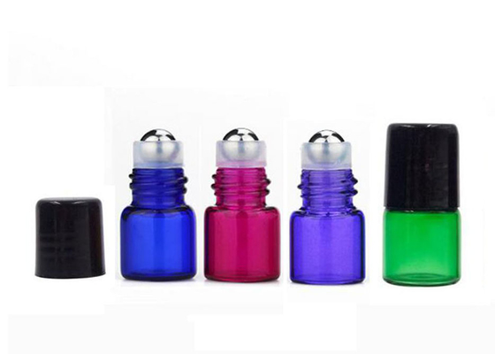 Διάφορα χρωμάτων γυαλιού μπουκάλια 1ml 2ml 3ml κυλίνδρων ουσιαστικού πετρελαίου μπουκαλιών μίνι